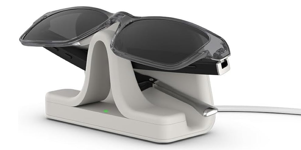 Grey Rectangle Sunglasses